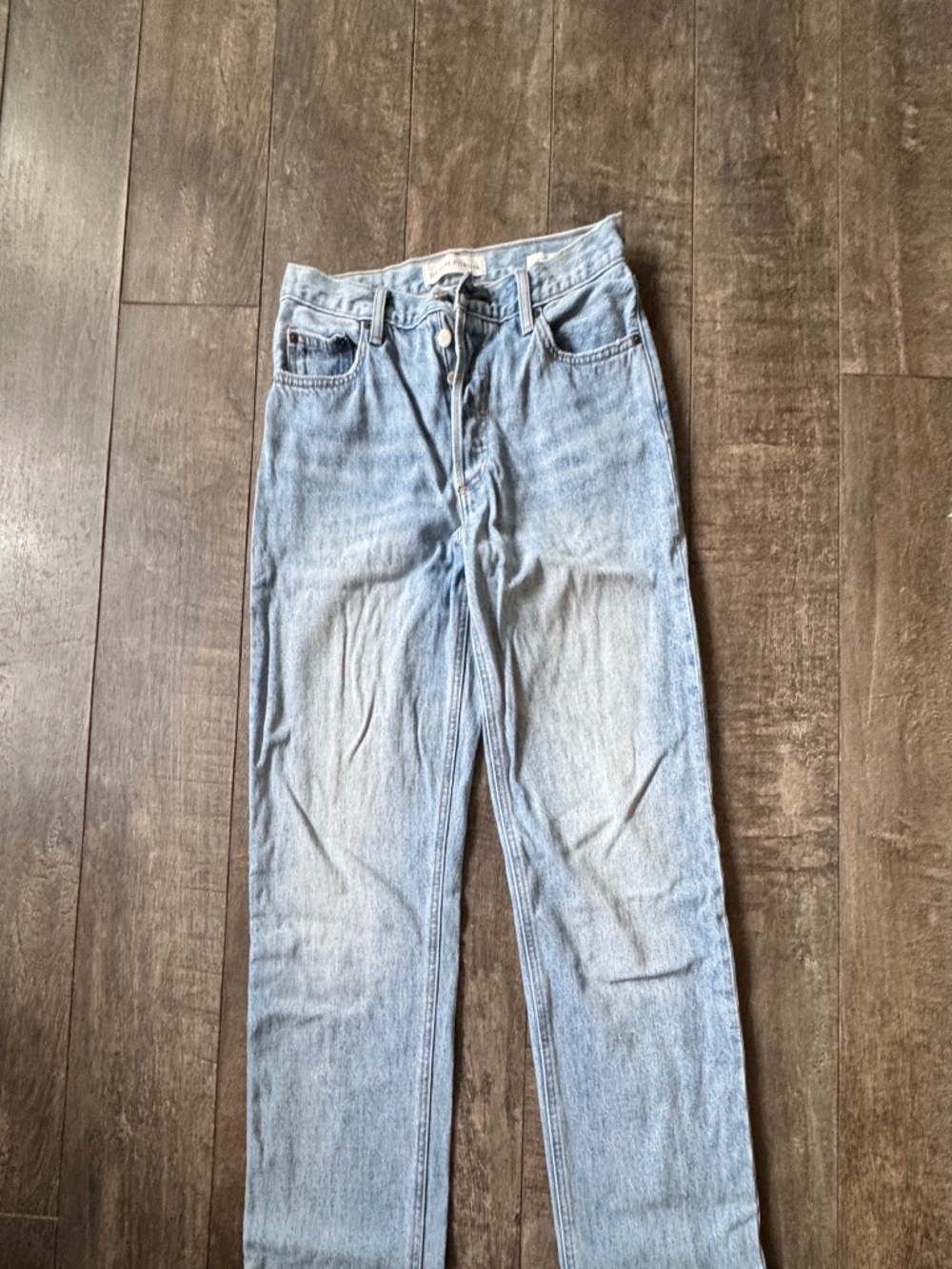 Denim Forum Lightwash midrise Jeans Patti - Picture 2 of 5